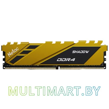 Оперативная память Netac Shadow 16GB DDR4 PC4-25600 (NTSDD4P32SP-16Y)